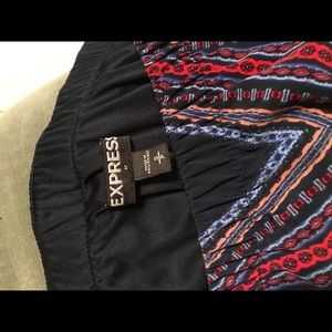 Express strapless summer dress